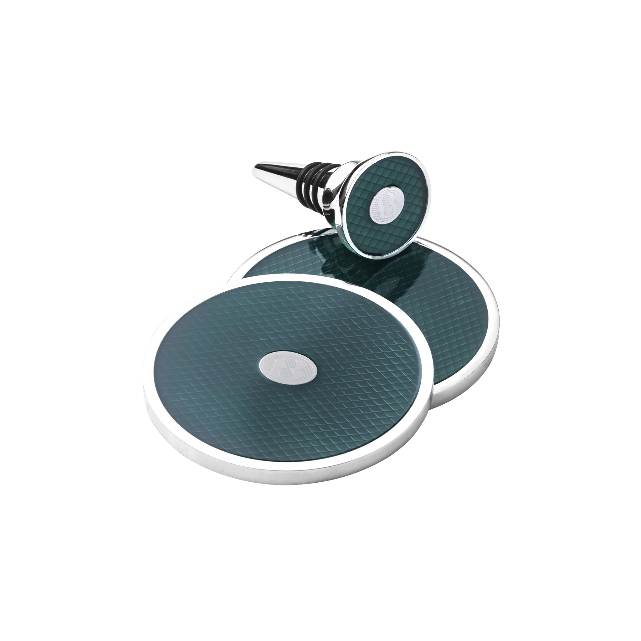 Bentley Coaster & Bottle Stopper Set - Image 5
